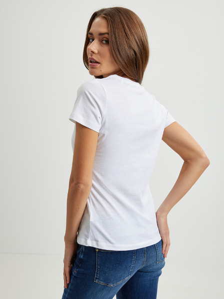 Pepe Jeans Weißes Damen-T-Shirt Pepe Jeans Beatriz