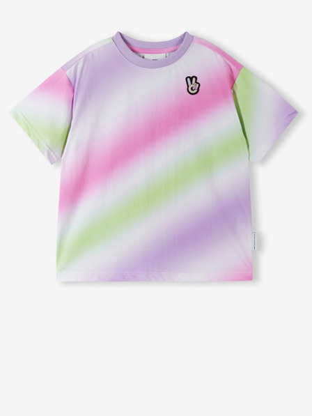 Reima Lila gemustertes T-Shirt für Mädchen Reima