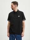 Karl Lagerfeld Schwarzes Herren-Poloshirt KARL LAGERFELD