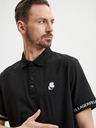 Karl Lagerfeld Schwarzes Herren-Poloshirt KARL LAGERFELD