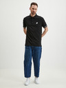 Karl Lagerfeld Schwarzes Herren-Poloshirt KARL LAGERFELD