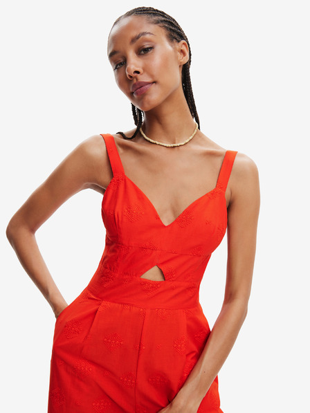 Desigual Rot Desigual Sandall Damen Jumpsuit