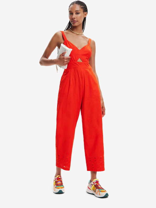 Desigual Rot Desigual Sandall Damen Jumpsuit