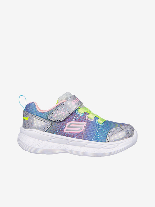 Skechers Rosa und blaue Skechers Mädchen Turnschuhe