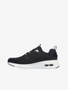 Skechers Schwarze Herren-Turnschuhe mit Wildleder-Details Skechers