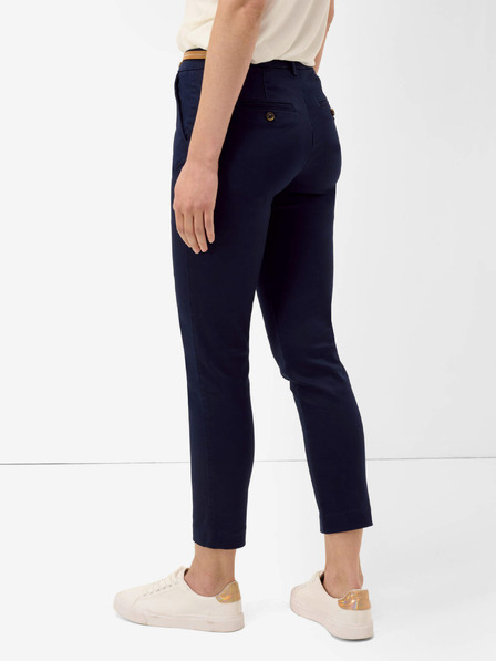 Orsay Dunkelblau Chino Hose mit Gürtel von ORSAY