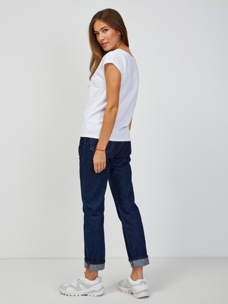 Orsay Weißes Damen-T-Shirt ORSAY