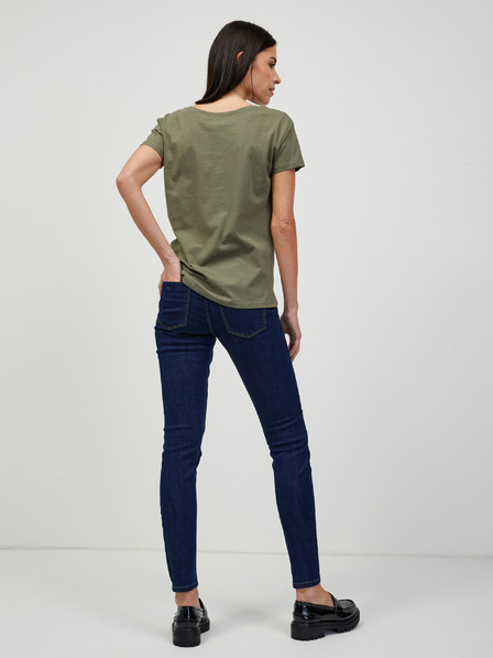 Orsay Khaki-T-Shirt mit Print von ORSAY