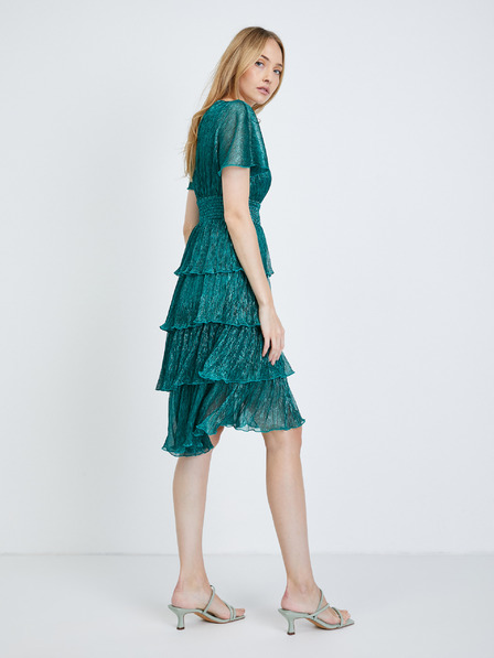 Orsay Grünes Rüschenkleid ORSAY