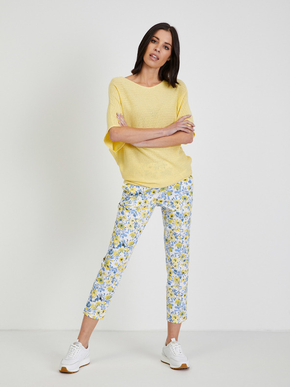 Orsay Gelber leichter Pullover ORSAY