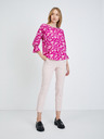 Orsay Dunkelrosa geblümte Bluse von ORSAY
