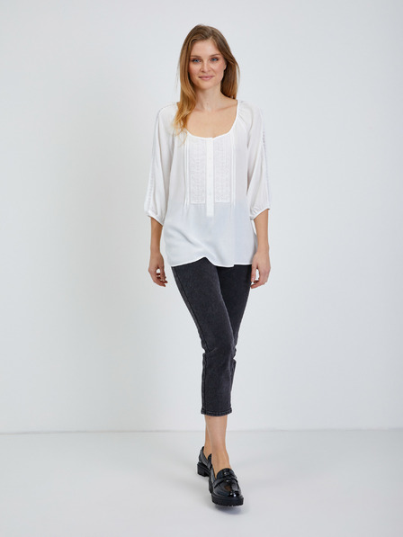 Orsay Cremefarbene Bluse ORSAY