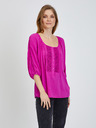 Orsay Dunkelrosa Bluse ORSAY