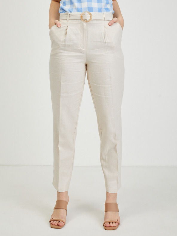 Orsay Beige Damenhose ORSAY