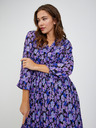 Orsay Lila Damen-Blumenkleid ORSAY