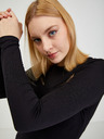 Orsay Schwarzes Damen T-Shirt mit Spitze ORSAY