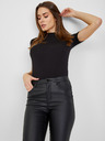 Orsay Schwarze Damen Lederhose ORSAY