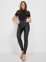 Orsay Schwarze Damen Lederhose ORSAY