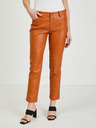 Orsay Braune Damen Lederhose ORSAY