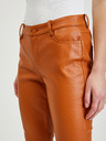 Orsay Braune Damen Lederhose ORSAY