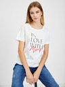 Orsay Weißes Damen T-Shirt ORSAY