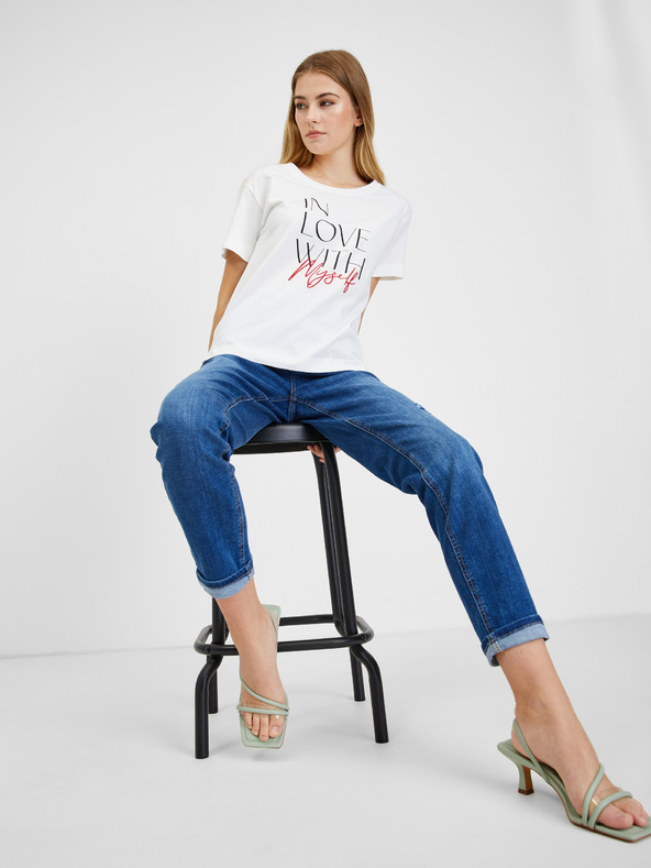 Orsay Weißes Damen T-Shirt ORSAY