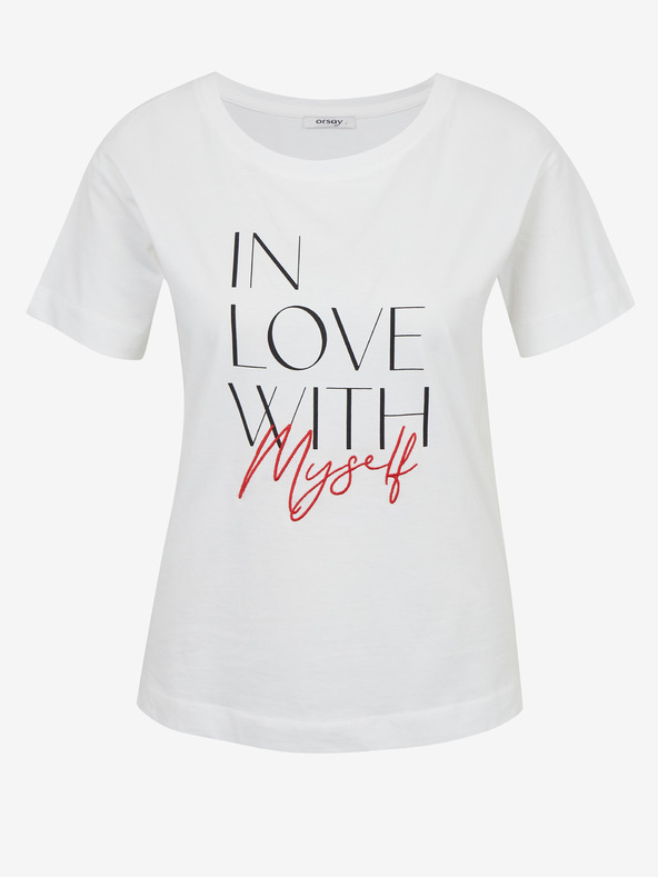 Orsay Weißes Damen T-Shirt ORSAY