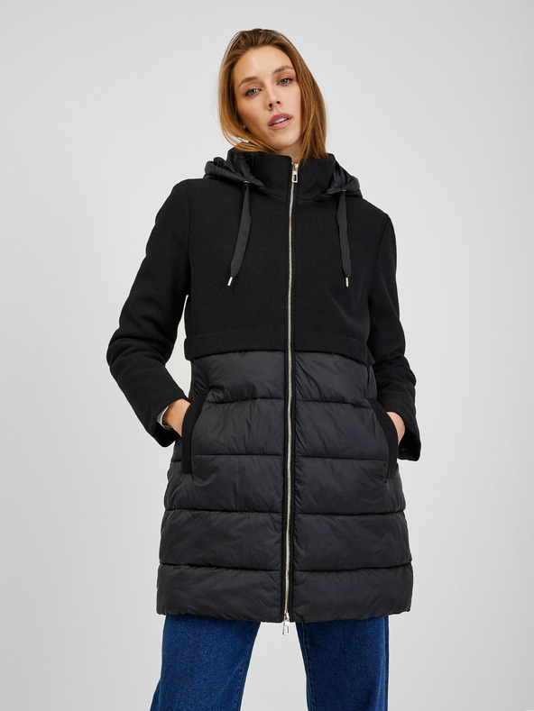 Orsay Schwarzer Damen-Steppmantel ORSAY Selina
