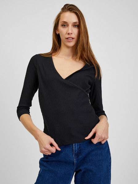 Orsay Schwarzes Damen-T-Shirt ORSAY