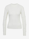 Orsay Weißer Damen Pullover mit dekorativen Details ORSAY
