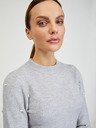 Orsay Grauer Damen Pullover mit dekorativen Details ORSAY