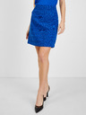 Orsay Blauer karierter Damenrock ORSAY