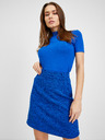 Orsay Blauer karierter Damenrock ORSAY