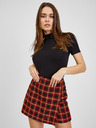 Orsay Rot-schwarzer Damen-Karorock ORSAY