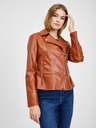 Orsay Braune Damen Lederjacke ORSAY