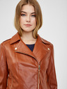 Orsay Braune Damen Lederjacke ORSAY