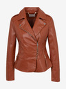 Orsay Braune Damen Lederjacke ORSAY