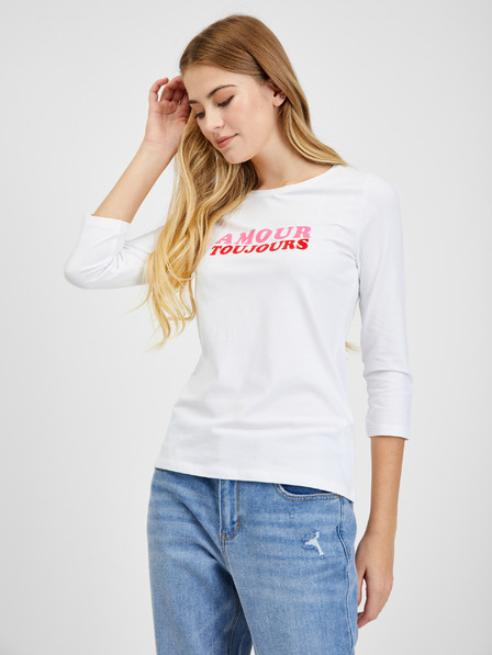 Orsay Weißes Damen-T-Shirt ORSAY