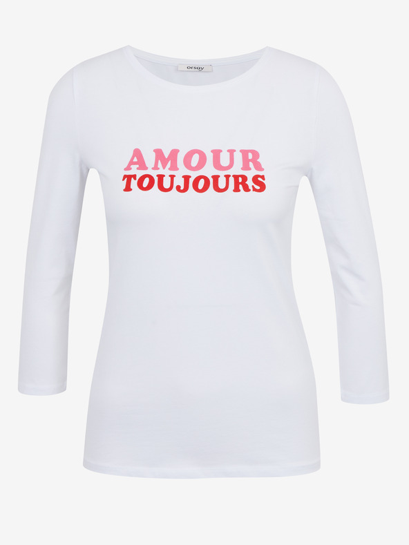 Orsay Weißes Damen T-Shirt ORSAY