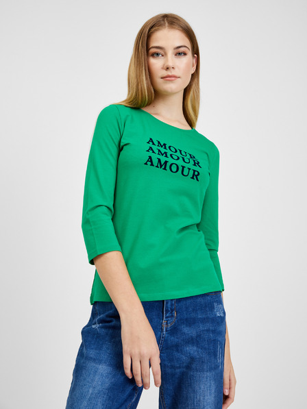 Orsay Grünes Damen T-shirt ORSAY
