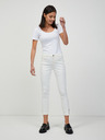 Orsay Weiße cropped Skinny-Jeans ORSAY
