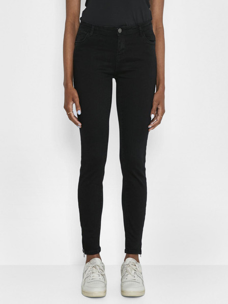 Noisy May Schwarze Skinny Fit Jeans Noisy May Kimmy
