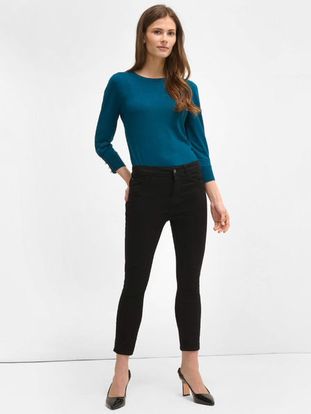Orsay Schwarze verkürzte Jeans Skinny Fit ORSAY
