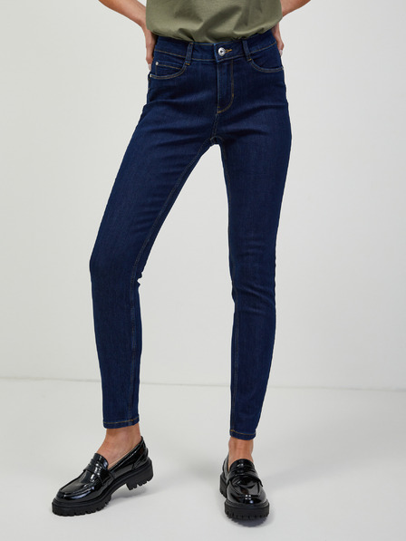 Orsay Dunkelblau Push-up Skinny Fit Jeans ORSAY