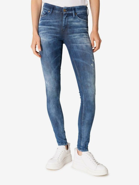Diesel Diesel Blaue Damen Skinny Fit Jeans Slandy
