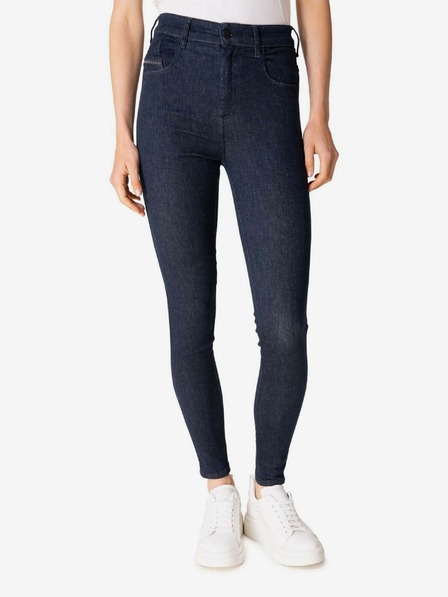Diesel Diesel Slandy dunkelblau Damen Cropped Skinny Fit Jeans