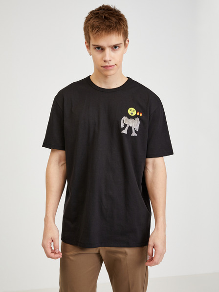 Diesel Schwarzes Herren T-Shirt Diesel