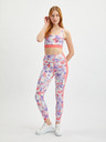 Orsay Hellviolette Damen-Sportleggings mit Blumenmuster ORSAY
