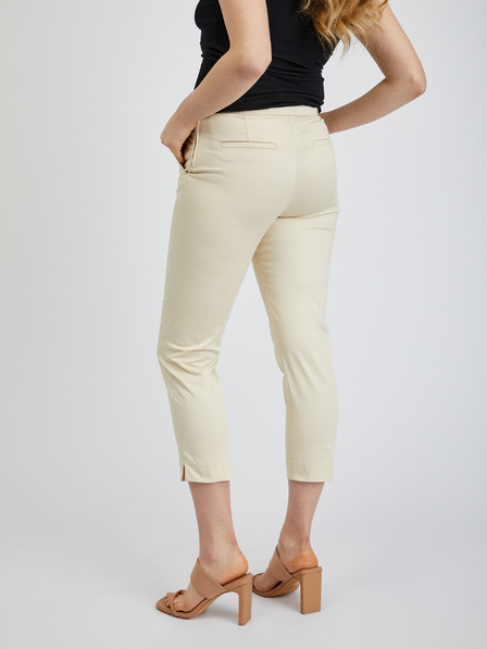 Orsay Beige Damen-Crop-Hose ORSAY