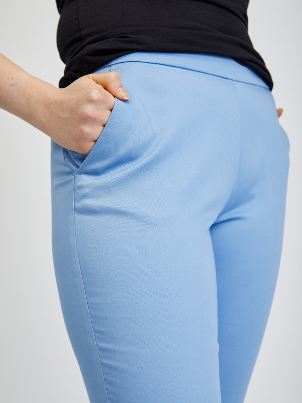 Orsay Hellblaue Damen-Cropped-Hose ORSAY